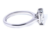 Radiant Cut Diamond Solitaire Engagement Ring