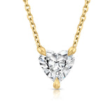 Heart Shape Cut Lab Grown Diamond Pendant
