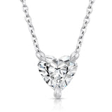 Heart Shape Cut Lab Grown Diamond Pendant