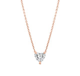 Heart Shape Cut Lab Grown Diamond Pendant