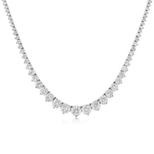 Riviera Diamonds Necklace 14K White Gold - EF VS2 17.75 CTW