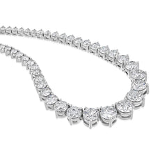 Riviera Diamonds Necklace 14K White Gold - EF VS2 28.09 CTW