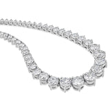 Riviera Diamonds Necklace 14K White Gold - EF VS2 8.3 CTW