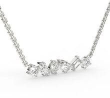 Multi-Shape Lab Grown Diamond Pendant Necklace (1.93 ct tw)