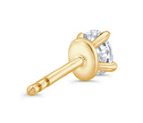 1.0 carat Oval Cut Lab Grown Diamond Stud Earrings