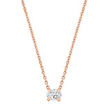 Oval Cut Lab Grown Diamond Pendant