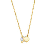 Oval Cut Lab Grown Diamond Pendant