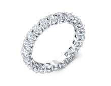 Oval Cut Eternity Band Perfectly Matched 4.2 CTW