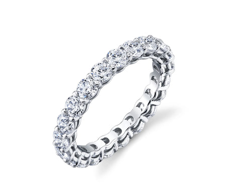Round Cut Eternity Band Perfectly Matched 3.0 CTW