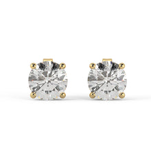 1.40 + carat VS2-SI1 Ideal Cut Lab Grown Diamond EF VS, Stud Earrings