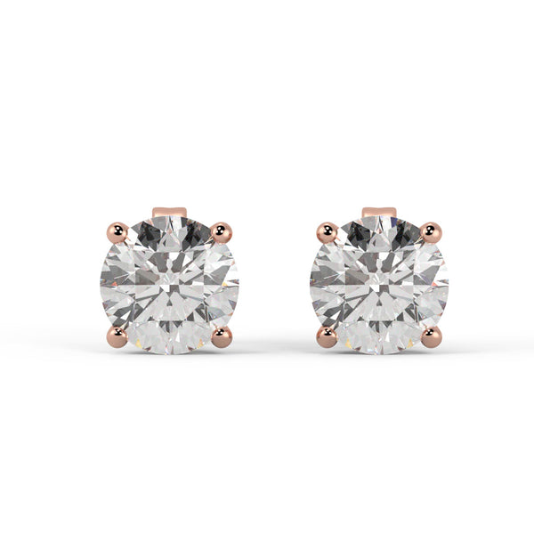 Rose 🌹 Gold 2.00 + carat VVS2 - VS1 DE colour Ideal Cut Lab Grown Diamonds