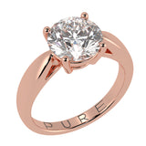 Round Brilliant cut Diamond Solitaire