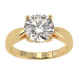 Round Brilliant cut Diamond Solitaire