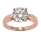 Round Brilliant cut Diamond Solitaire