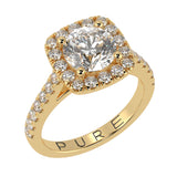 Soft Square Round Halo