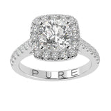 Soft Square Round Halo