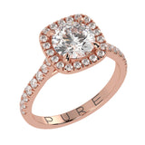 Soft Square Timeless Round Halo