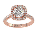 Soft Square Timeless Round Halo