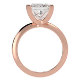 Princess Cut Diamond Solitaire Engagement Ring