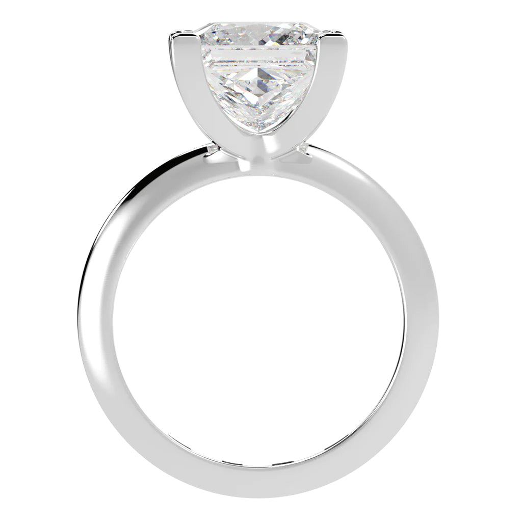 Princess Cut Diamond Solitaire Engagement Ring - Purediamond