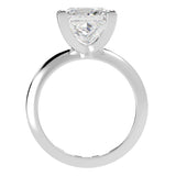 Princess Cut Diamond Solitaire Engagement Ring
