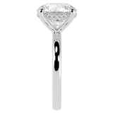 Solitaire Inspired Hidden Halo Round Brilliant Cut