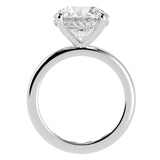 Solitaire Inspired Hidden Halo Round Brilliant Cut