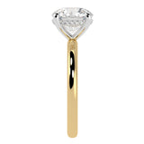 Two Tone Hidden Halo Round Brilliant Cut