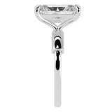 Radiant Cut Diamond Solitaire Engagement Ring