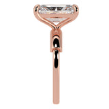 Radiant Cut Diamond Solitaire Engagement Ring