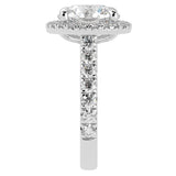 Timeless Round Brilliant Cut Diamond Halo