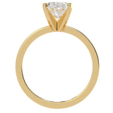 Oval cut Diamond Solitaire Ring