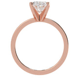 Oval cut Diamond Solitaire Ring