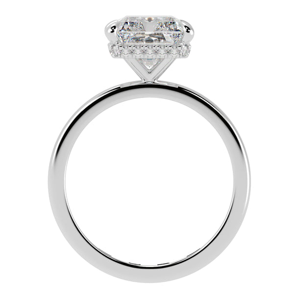 Radiant Cut Diamond Cut With Underside Diamonds