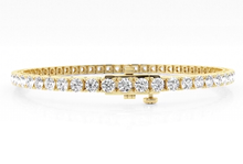 Tennis Bracelet Round Brilliant Cut Diamonds 7.00 CTW