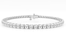 Tennis Bracelet Round Brilliant Cut Diamonds 7.00 CTW