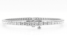 Tennis Bracelet Round Brilliant Cut Diamonds 7.00 CTW