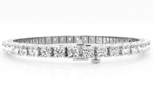 Tennis Bracelet Round Brilliant Cut Diamonds 9.00 CTW