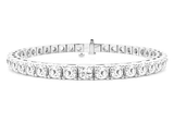 Tennis Bracelet Round Brilliant Cut Diamonds 10.50 CTW