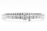 Tennis Bracelet Round Brilliant Cut Diamonds 10.50 CTW