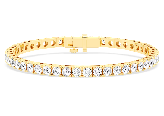 Tennis Bracelet Round Brilliant Cut Diamonds 12.00 CTW
