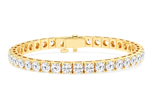 Tennis Bracelet Round Brilliant Cut Diamonds 15.00 CTW