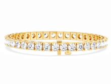 Tennis Bracelet Round Brilliant Cut Diamonds 15.00 CTW