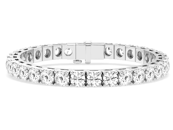 Tennis Bracelet Round Brilliant Cut Diamonds 24.00 CTW