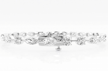 Multi-Shape Lab Grown Diamond Tennis Bracelet 3.00 ctw