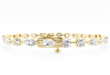 Multi-Shape Lab Grown Diamond Tennis Bracelet 3.00 ctw