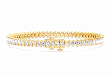 Marquise Cut Lab Grown Diamond Tennis Bracelet 7.00 cttw