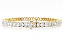 Oval Cut Lab Grown Diamond Tennis Bracelet 8.00 ctw