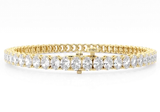 Oval Cut Lab Grown Diamond Tennis Bracelet 8.00 ctw