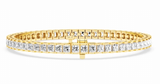 Princess Cut Tennis Bracelet 6.00 ct tw